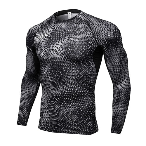 Compression Quick Dry Breathable Gym Shirt
