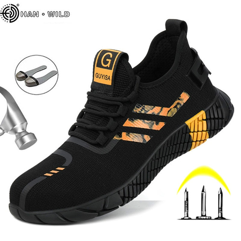 Men Safety Shoes Outdoor Work Shoes
