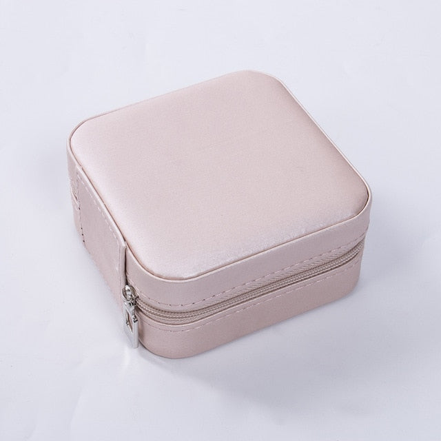 Portable Travel Jewelry Box Organizer