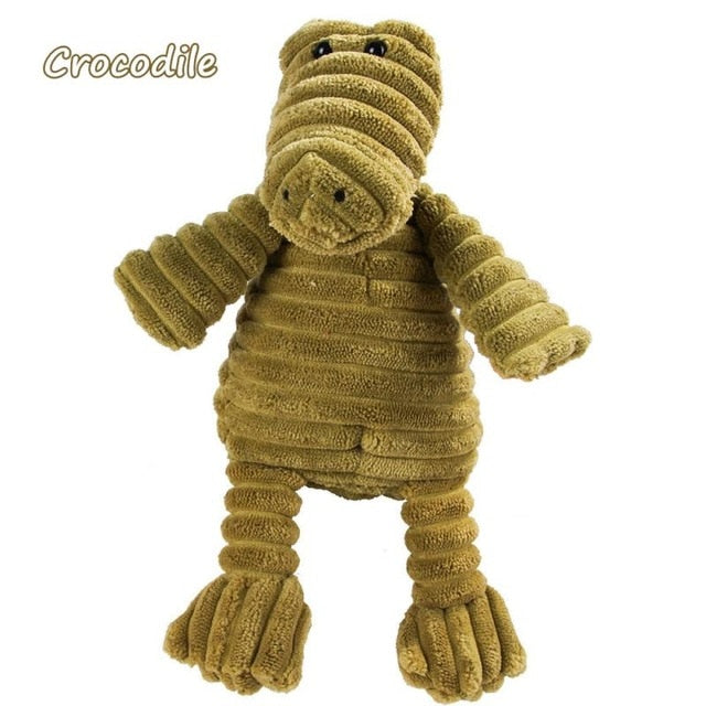 Corduroy Dog Toys for Small Large Dogs