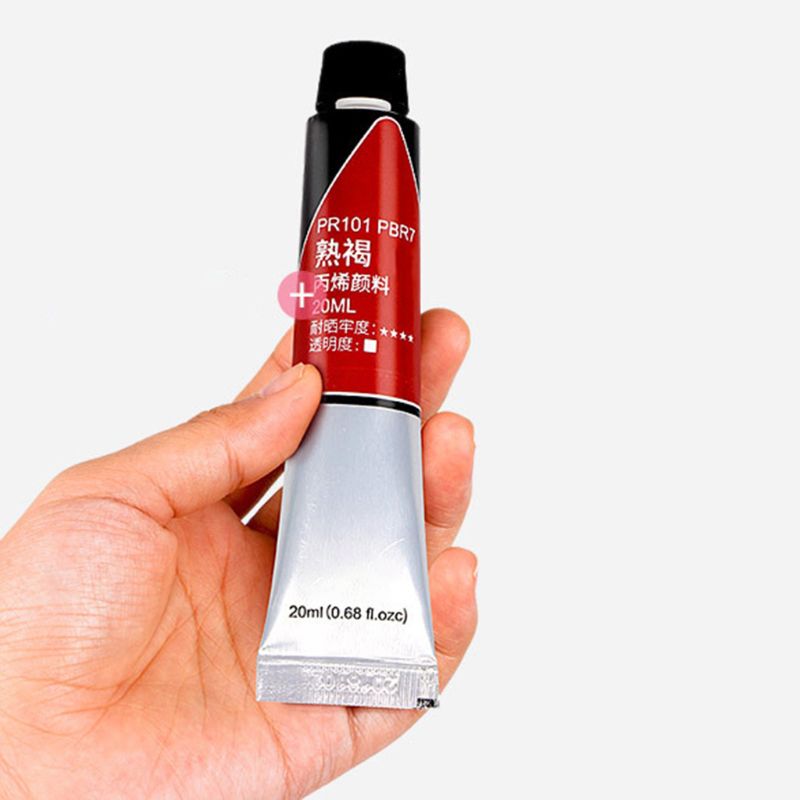 12/24 Colors Professional Acrylic Paint 20ml