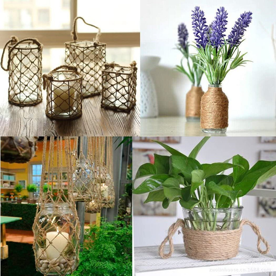 30/50/100Meters Natural Vintage Jute Rope