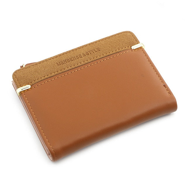 Short Coin Purse Wallet - Multiple Colors Available