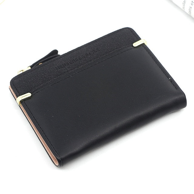 Short Coin Purse Wallet - Multiple Colors Available