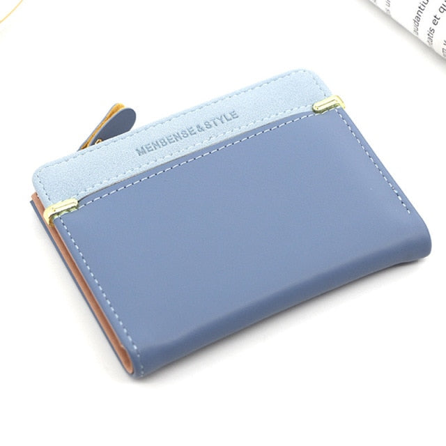 Short Coin Purse Wallet - Multiple Colors Available