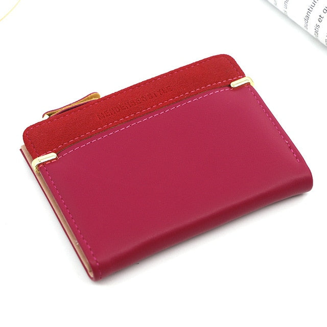 Short Coin Purse Wallet - Multiple Colors Available