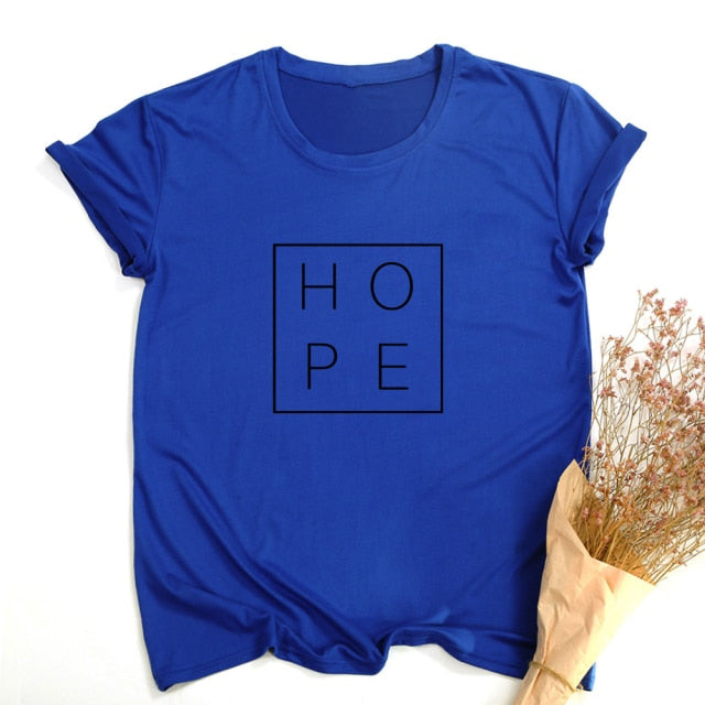Women T Shirt Faith Hope