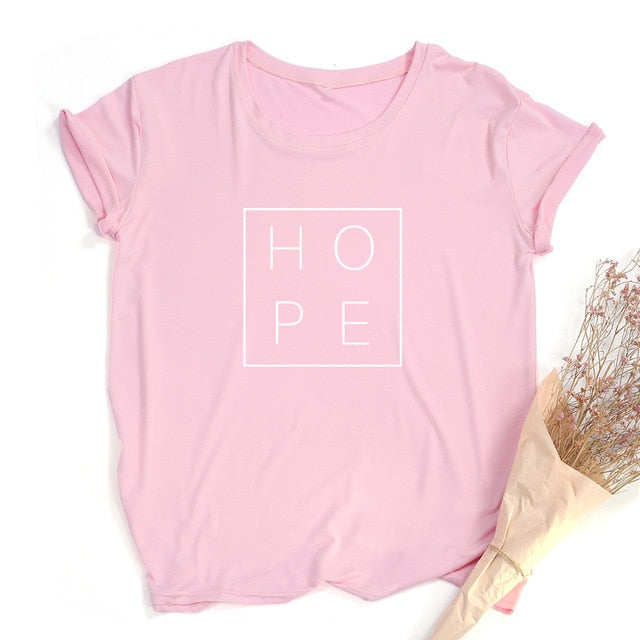Women T Shirt Faith Hope