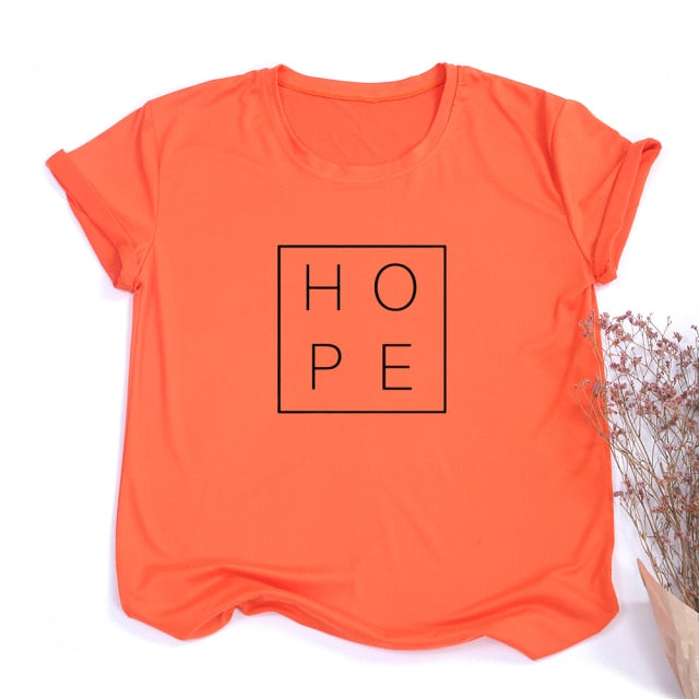 Women T Shirt Faith Hope