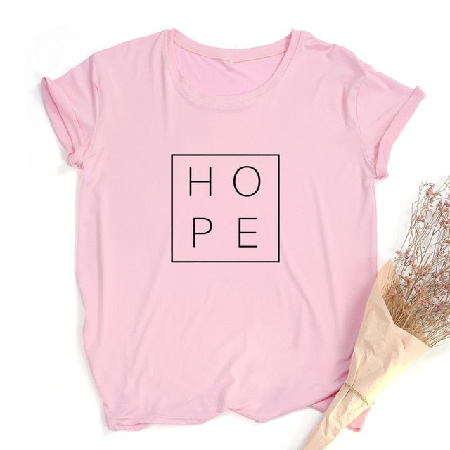 Women T Shirt Faith Hope