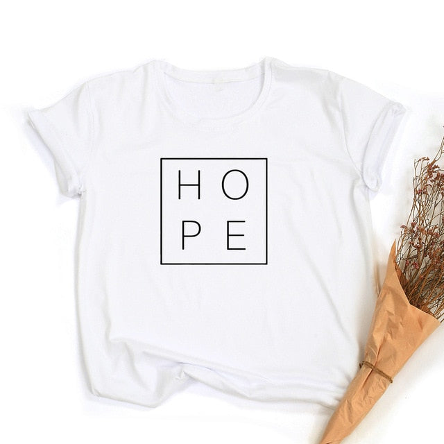 Women T Shirt Faith Hope