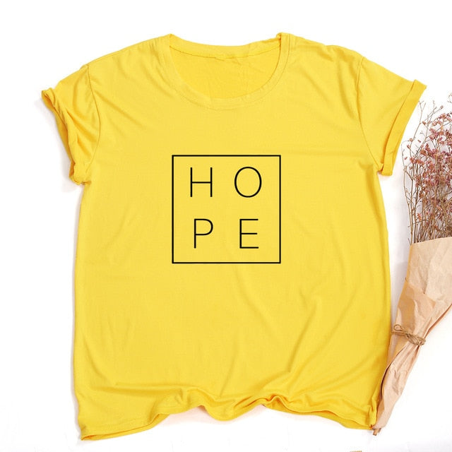 Women T Shirt Faith Hope