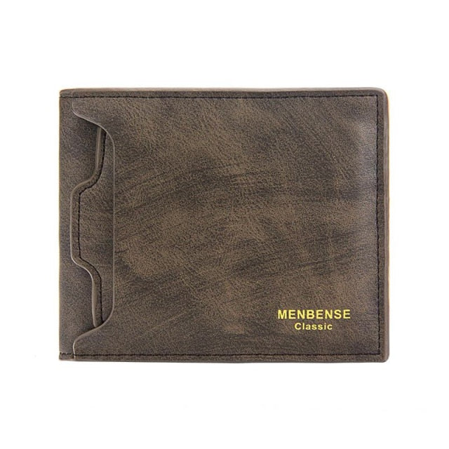 Men's Short Wallet Iron Edge