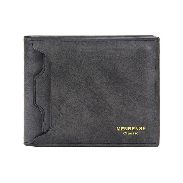 Men's Short Wallet Iron Edge