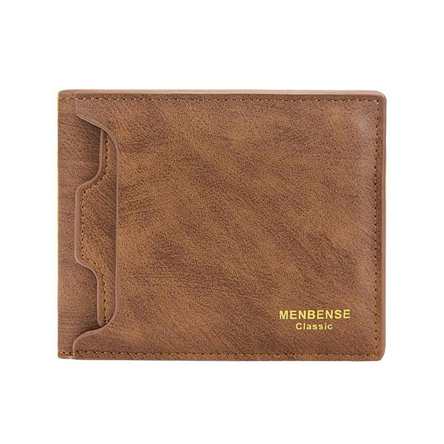 Men's Short Wallet Iron Edge