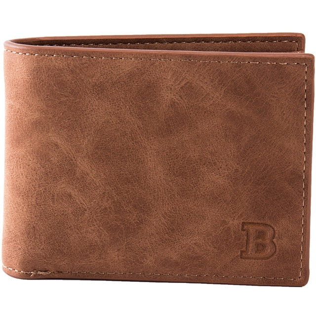 Men's Short Wallet Iron Edge