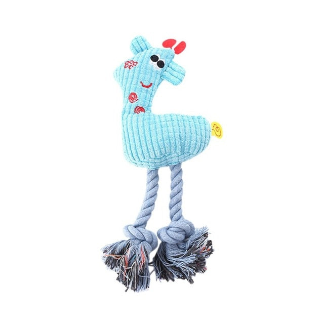 Donkey Shaped Corduroy Chew Toy