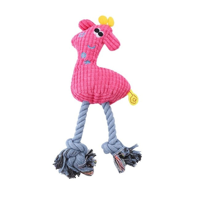 Donkey Shaped Corduroy Chew Toy