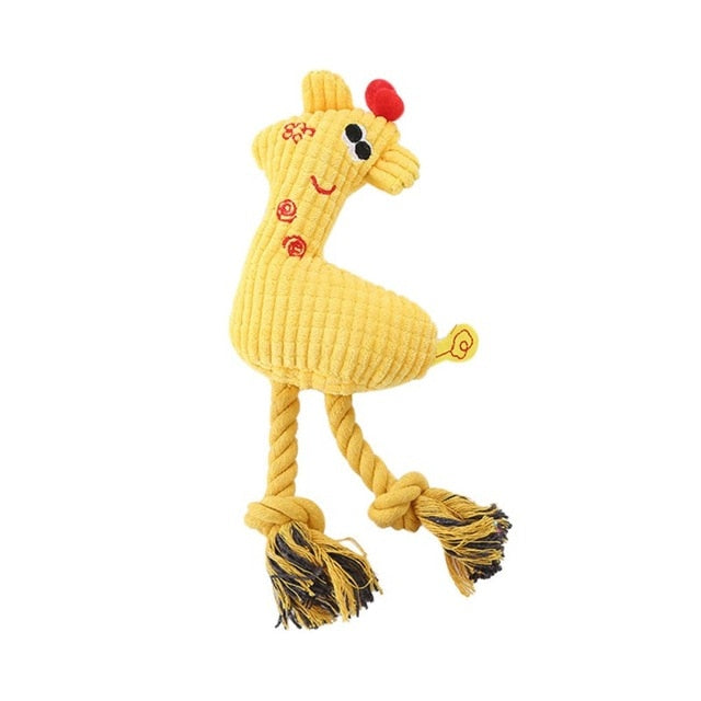 Donkey Shaped Corduroy Chew Toy