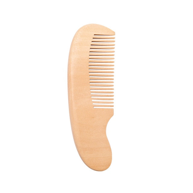 Natural Wooden Soft Hair Brush for NewBorn
