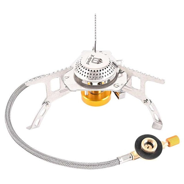 Camping Gas Stove Portable Folding Outdoor Backpacking Equipment