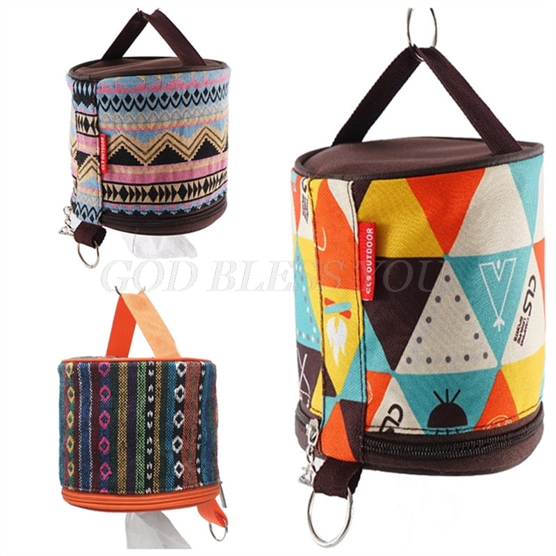Outdoor Camping Toilet Paper Tissue Case Holder