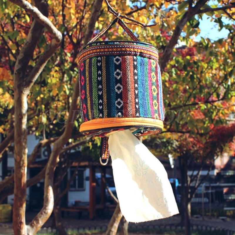 Outdoor Camping Toilet Paper Tissue Case Holder