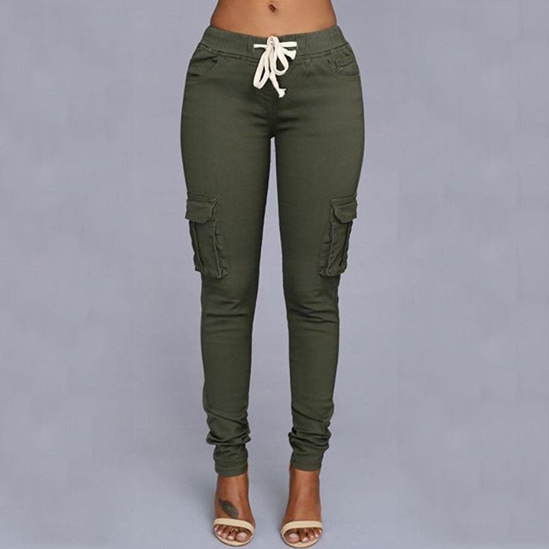 Women Joggers with Side Pockets (Multiple Colors Available)