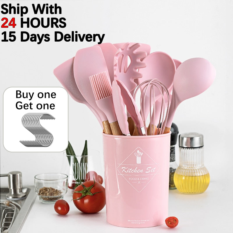 Pink Cooking Kitchenware