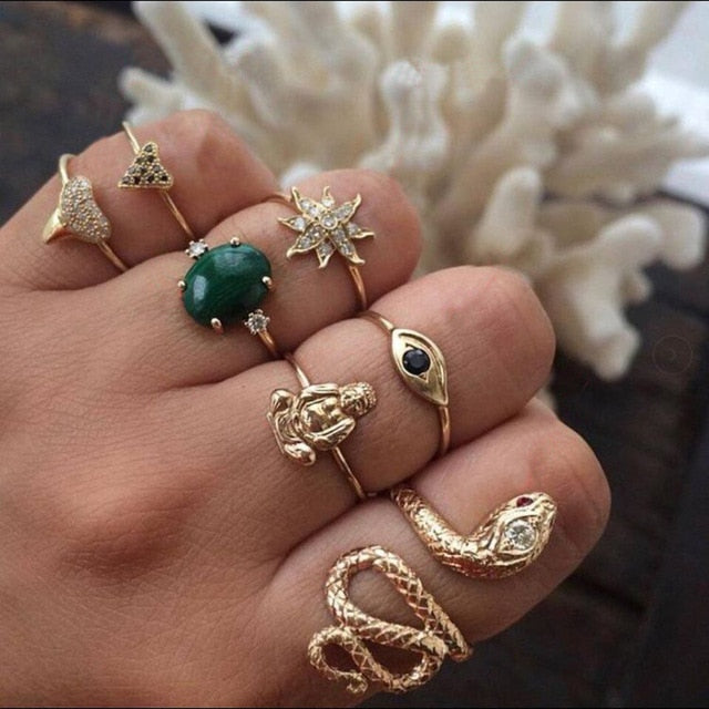 Adjustable Ring Set for Women