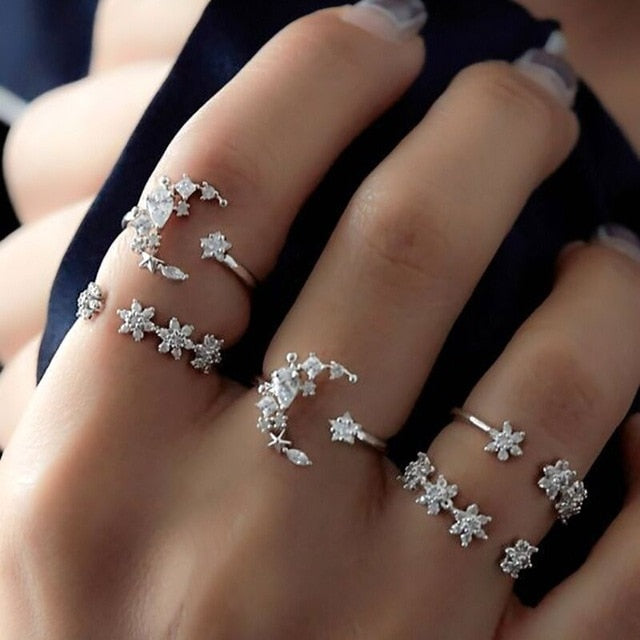 Adjustable Ring Set for Women