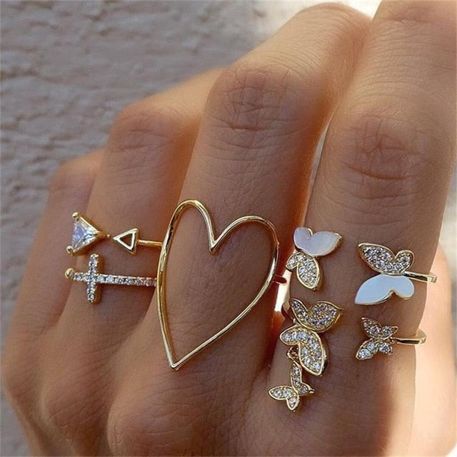 Adjustable Ring Set for Women