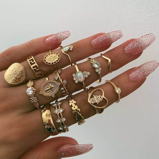 Adjustable Ring Set for Women