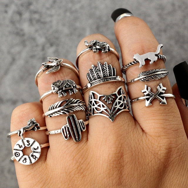 Adjustable Ring Set for Women