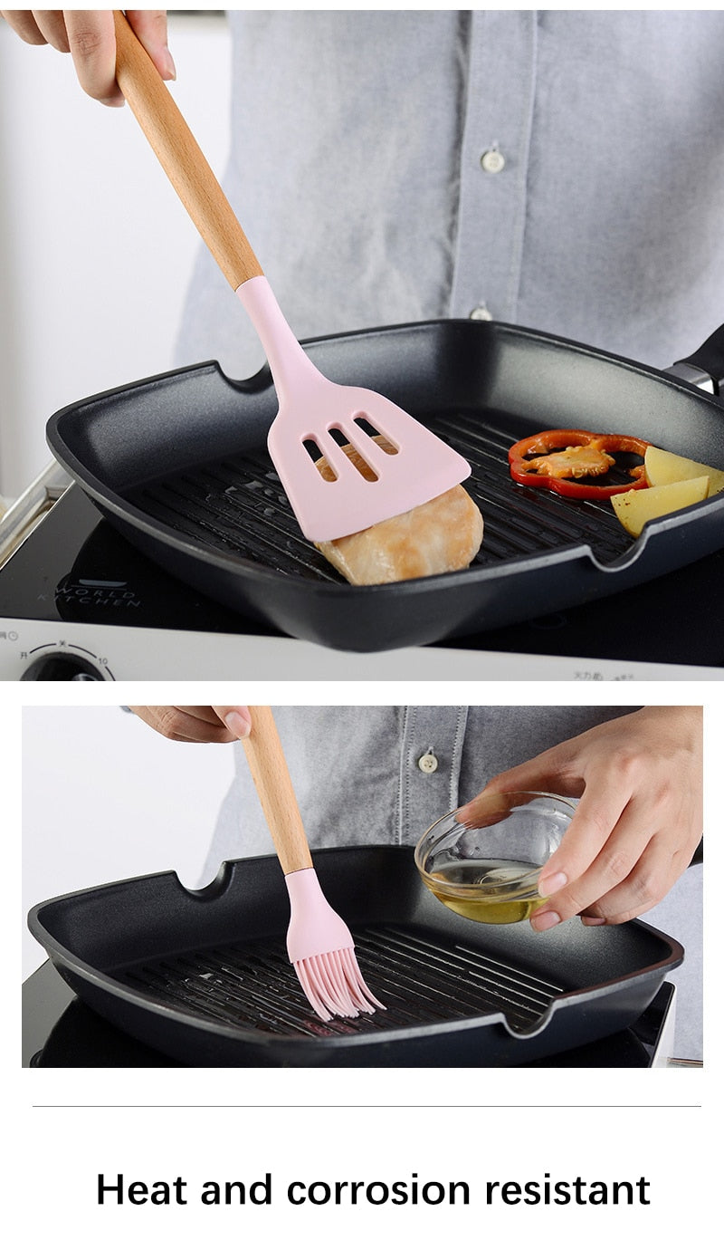 Pink Cooking Kitchenware