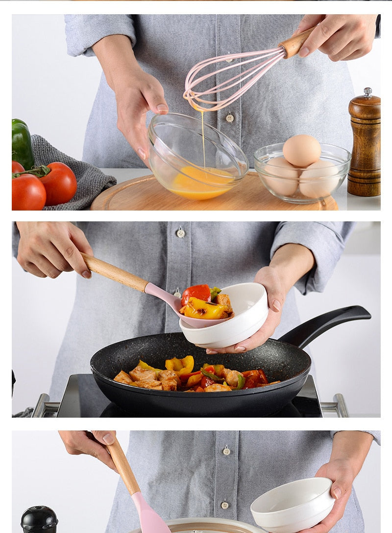 Pink Cooking Kitchenware