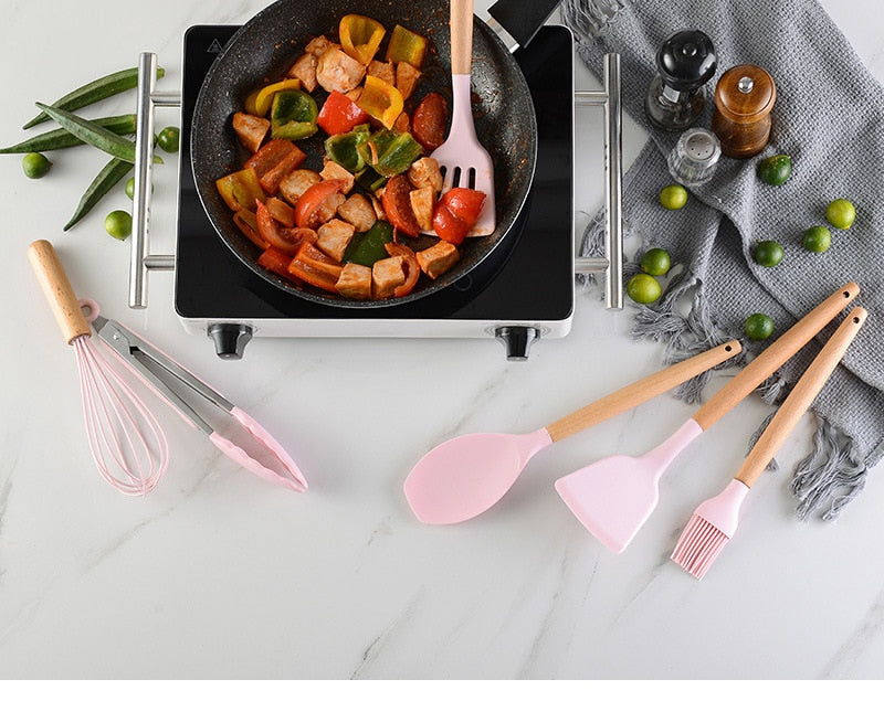 Pink Cooking Kitchenware