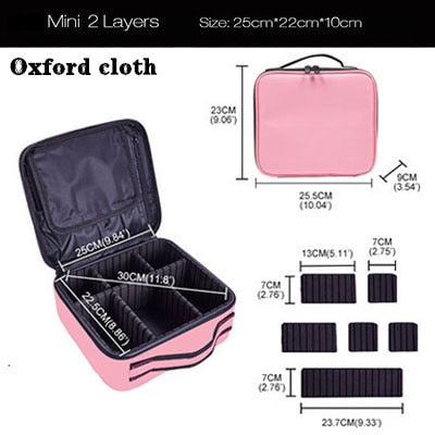 Profession Makeup Organizer Case