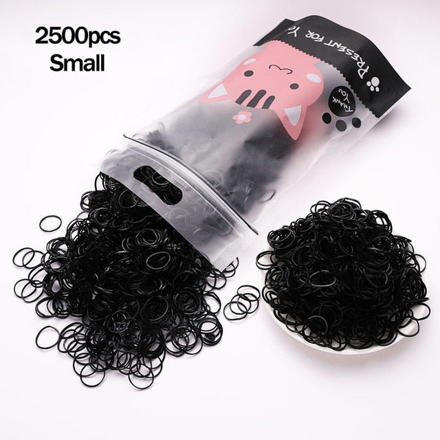 1000pcs/Pack Small Disposable Rubber Bands