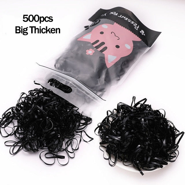 1000pcs/Pack Small Disposable Rubber Bands