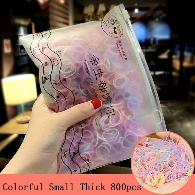 1000pcs/Pack Small Disposable Rubber Bands