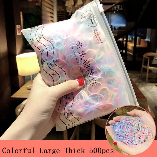 1000pcs/Pack Small Disposable Rubber Bands
