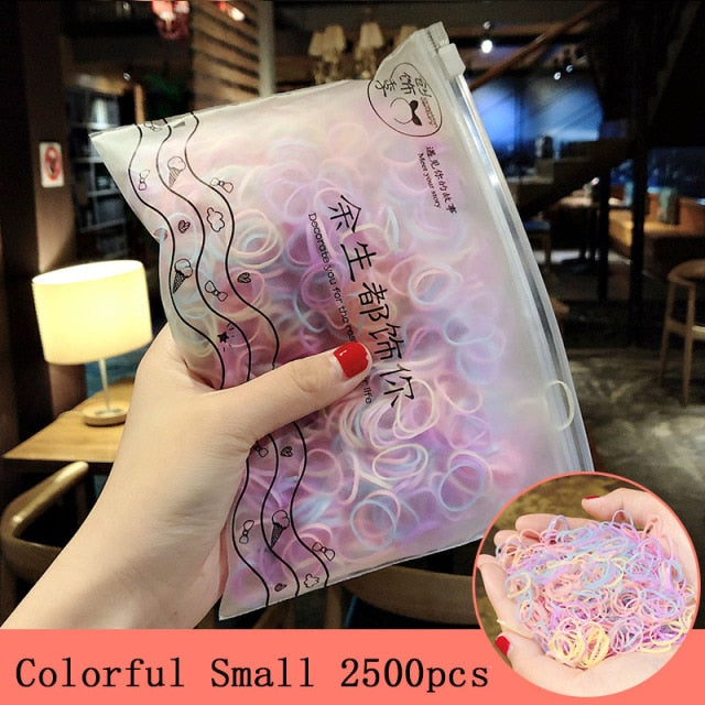 1000pcs/Pack Small Disposable Rubber Bands