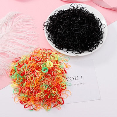 1000pcs/Pack Small Disposable Rubber Bands