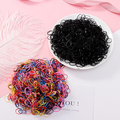 1000pcs/Pack Small Disposable Rubber Bands