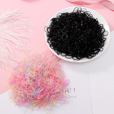 1000pcs/Pack Small Disposable Rubber Bands
