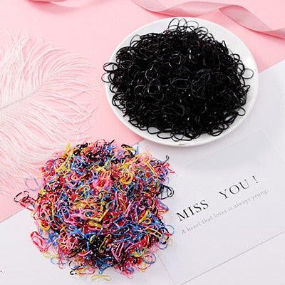 1000pcs/Pack Small Disposable Rubber Bands