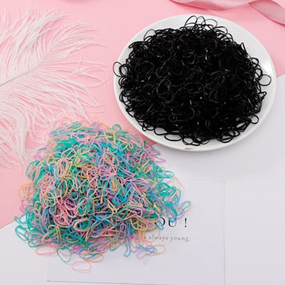 1000pcs/Pack Small Disposable Rubber Bands