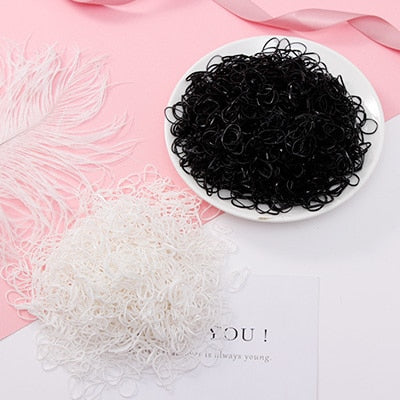 1000pcs/Pack Small Disposable Rubber Bands