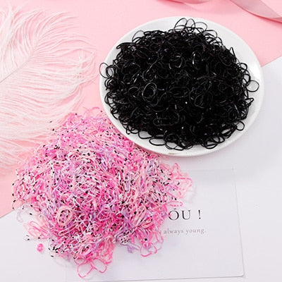1000pcs/Pack Small Disposable Rubber Bands